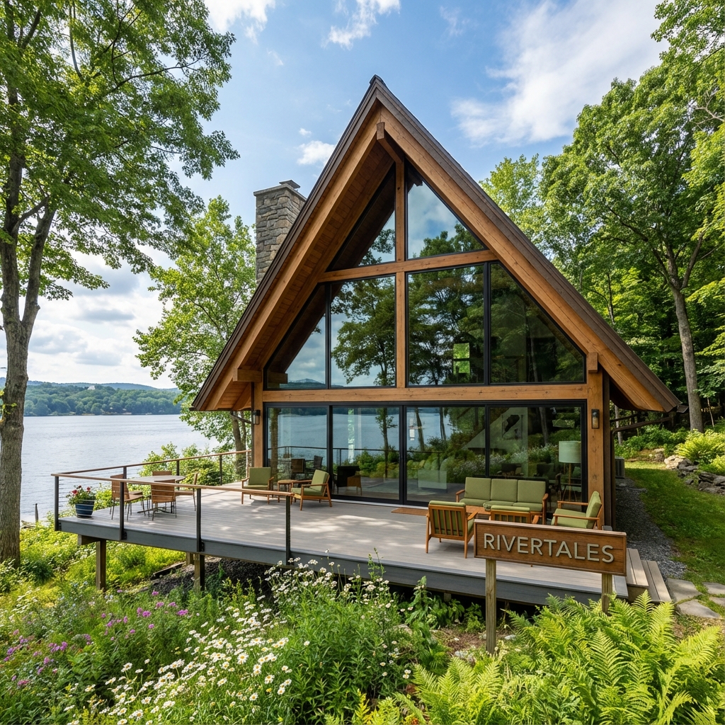 Rivertales A-Frame Cabin